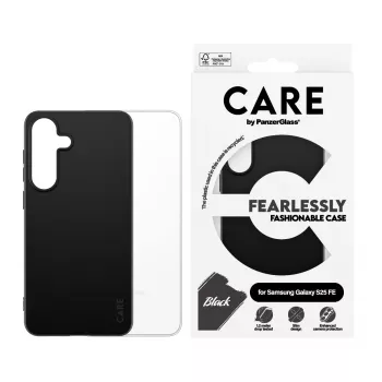 PanzerGlass CARE™ by ® TPU dėklas, juodas, Samsung Galaxy S25 FE 5G