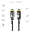 Techly ICOC HDMI-HY8-030 HDMI kabelis 30 m HDMI Type A (Standard) Juoda