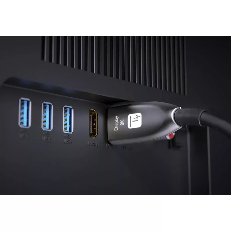 Techly ICOC HDMI-HY8-030 HDMI kabelis 30 m HDMI Type A (Standard) Juoda