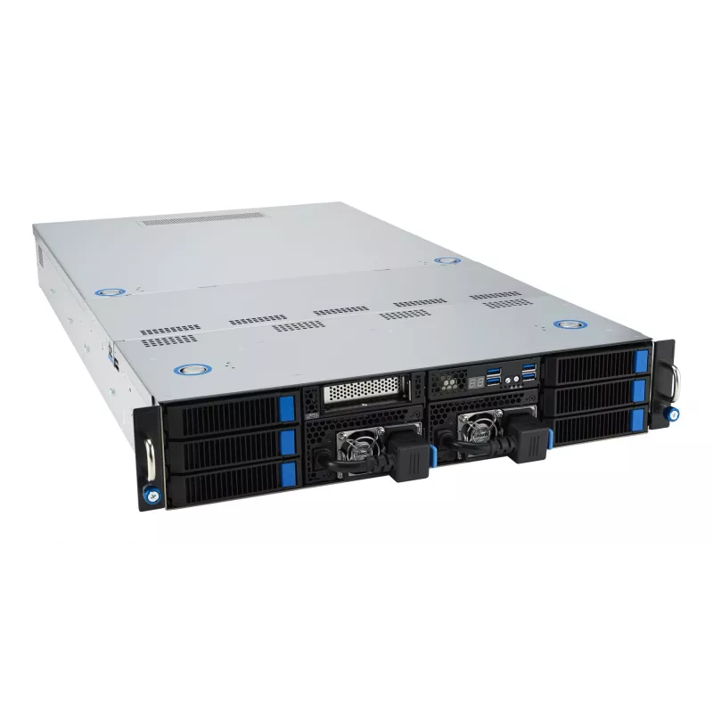 ASUS ESC4000A-E12 Socket SP5 Stovo (2U) Sidabrinis