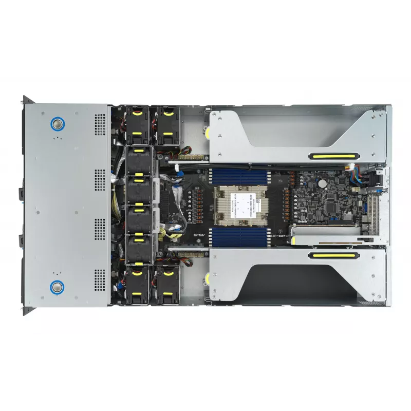 ASUS ESC4000A-E12 Socket SP5 Stovo (2U) Sidabrinis