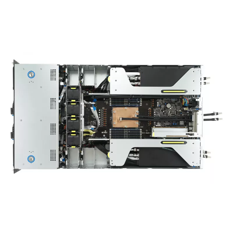 ASUS ESC4000A-E12 Socket SP5 Stovo (2U) Sidabrinis