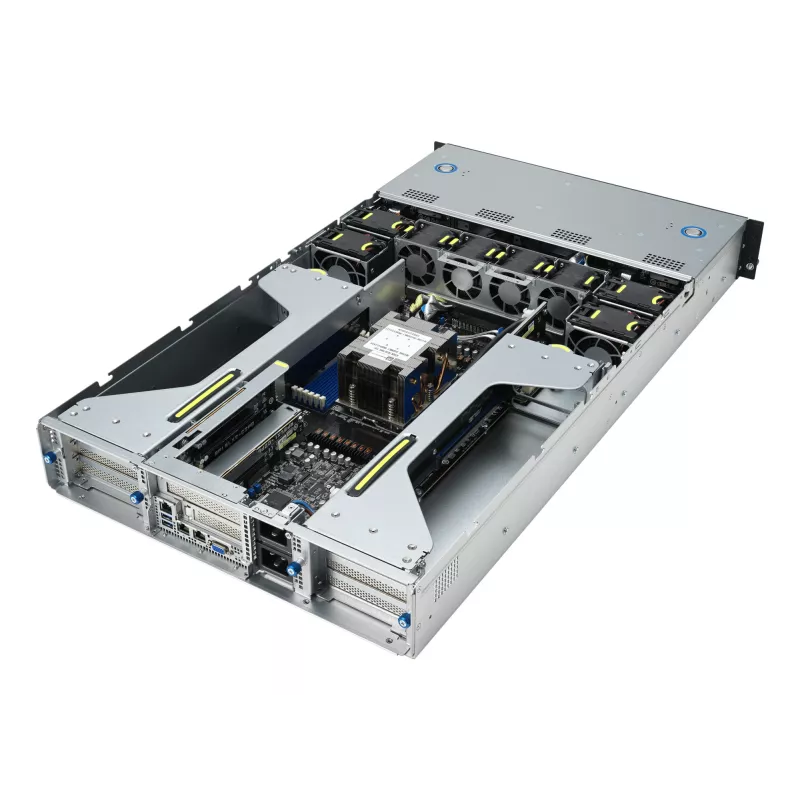 ASUS ESC4000A-E12 Socket SP5 Stovo (2U) Sidabrinis