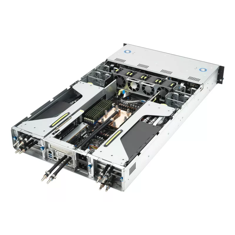 ASUS ESC4000A-E12 Socket SP5 Stovo (2U) Sidabrinis