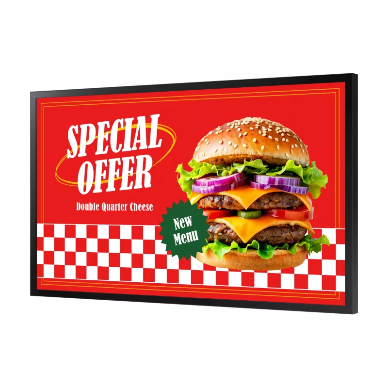 Samsung OH55DX skaitmeninės iškabos plokščiapanelis ekranas 139.7 cm (55 colių) LCD Wi-Fi 3500 cd/m² Full HD juodas Tizen 24/7