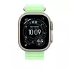 Apple juosta, gamtinio titano apdaila MGCG4ZM/A, žalias fluoroelastomeras, 49 mm