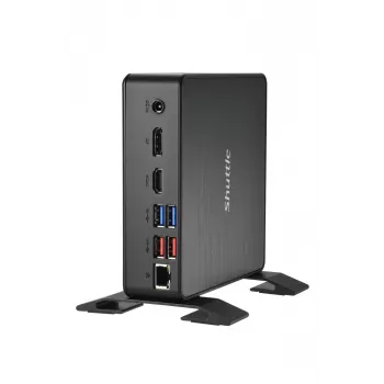 Shuttle Nano PC NC4010BAV2, Intel Celeron 7305, 8GB DDR4, 128GB M.2, 1x HDMI, 1x DP, 7x USB, 1x LAN, įsk. VESA ir stovą