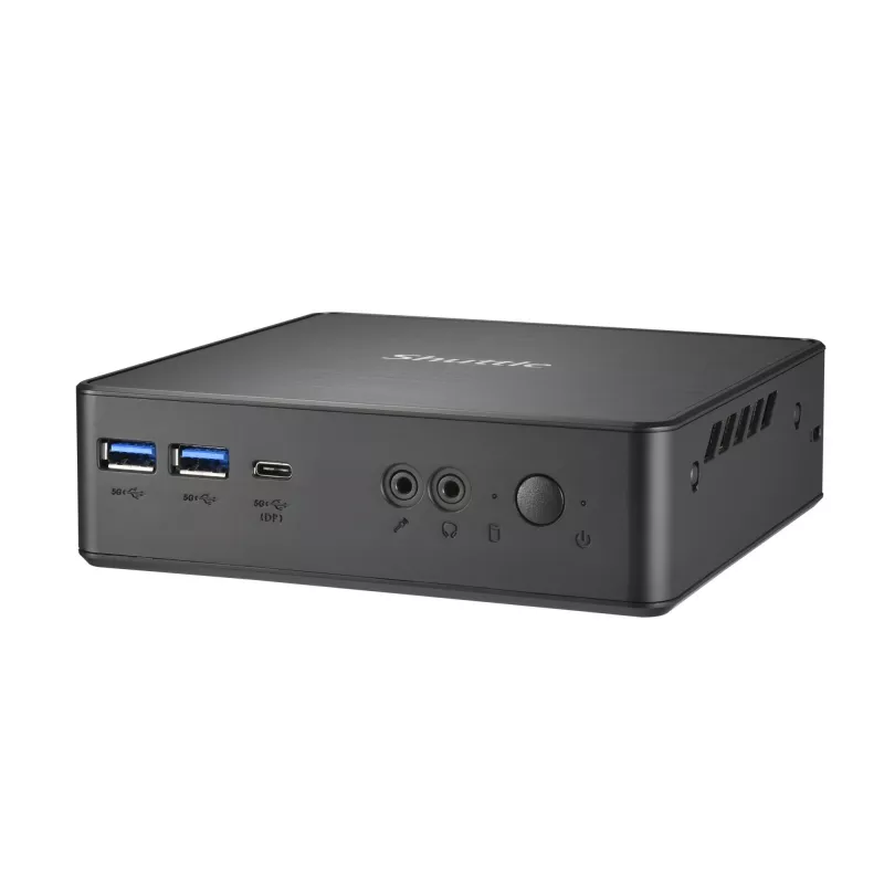 Shuttle Nano PC NC4010BAV2, Intel Celeron 7305, 8GB DDR4, 128GB M.2, 1x HDMI, 1x DP, 7x USB, 1x LAN, įsk. VESA ir stovą