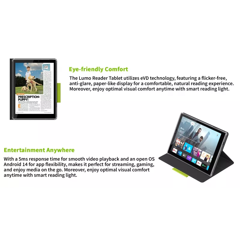 Hannspree Lumo 7.8 Reader Tablet 64 GB 19.8 cm (7.8 inch) Android Juoda