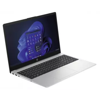 HP 250 G10 Intel® N N100 nešiojamas kompiuteris 39,6 cm (15,6 colių) Full HD 8 GB DDR4-SDRAM 256 GB SSD Wi-Fi 6 (802.11ax) Windows 11 Home sidabrinis