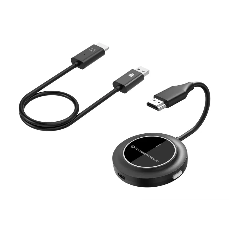 Belaidis HDMI plėtiklio rinkinys CONCEPTRONIC ATHERIC02B — USB raktas, HDMI/USB, 1080p (1920x1080), maitinamas per USB