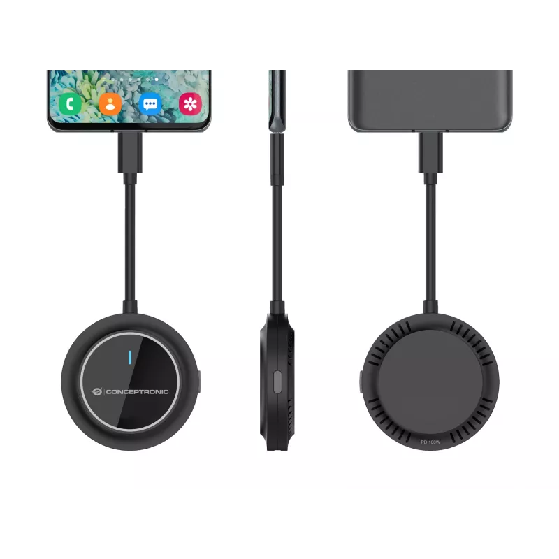 Conceptronic ATHERIC01B belaidis USB-C į HDMI ekrano rinkinys 1080P