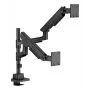 ICY BOX IB-MS702-T monitoriaus laikiklis / stovas 144,8 cm (57 colių) Stalinis Juodas