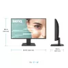 Kompiuterio monitorius BenQ GW2490C 23,8 col. (60,5 cm) Full HD 1920×1080 5 ms 178° VESA juodas su garsiakalbiais