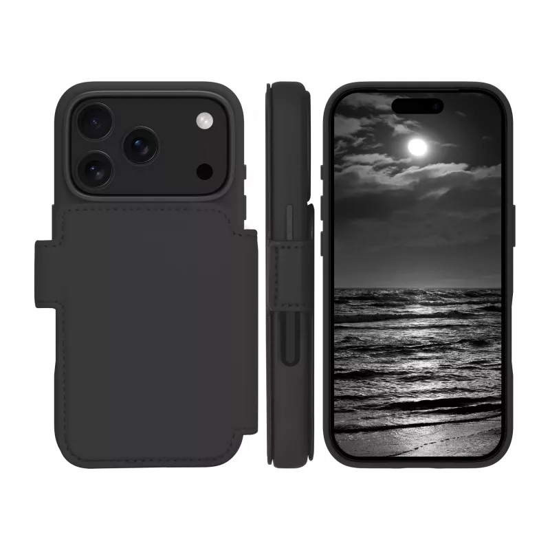 dbramante1928 Lynge MS ICON mobiliojo telefono dėklas Folio juodas