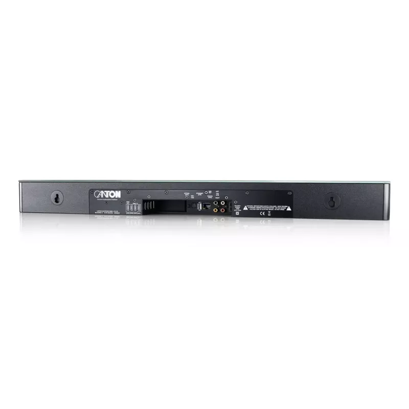 Garso juosta CANTON Sound M juoda 2.1 kanalai 300 W, DTS/Dolby, LED ekranas, laidinis ir belaidis