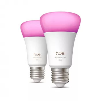 Philips Hue Baltos ir spalvotos atmosferos A60 – E27 išmanioji lemputė – 810