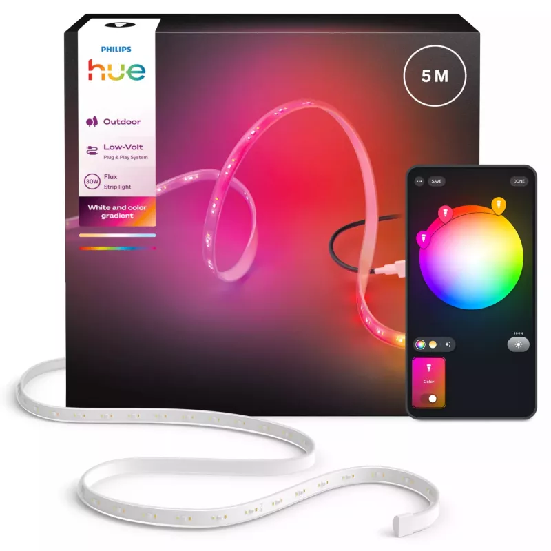 Išmanioji juostinė lemputė Philips 8721103088970 — Bluetooth/Zigbee, 30 W, 5 m, balta