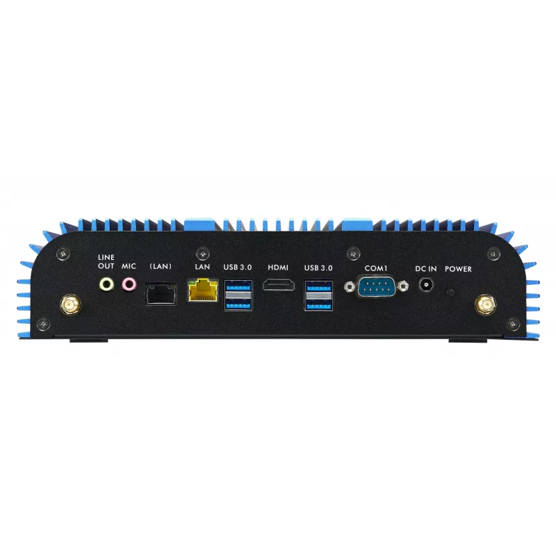 Shuttle BPCAL02-i5 pramoninis Box-PC, Core i5-1235U , 2x SO-DIMM, 2x LAN, 1x COM, 1xHDMI,4x USB, be ventiliatoriaus, 24/7 nuolatinis veikimas