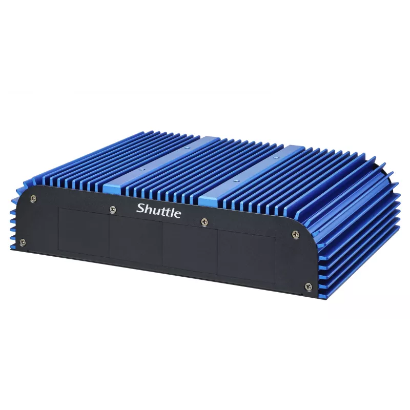 Shuttle BPCAL02-i5 pramoninis Box-PC, Core i5-1235U , 2x SO-DIMM, 2x LAN, 1x COM, 1xHDMI,4x USB, be ventiliatoriaus, 24/7 nuolatinis veikimas