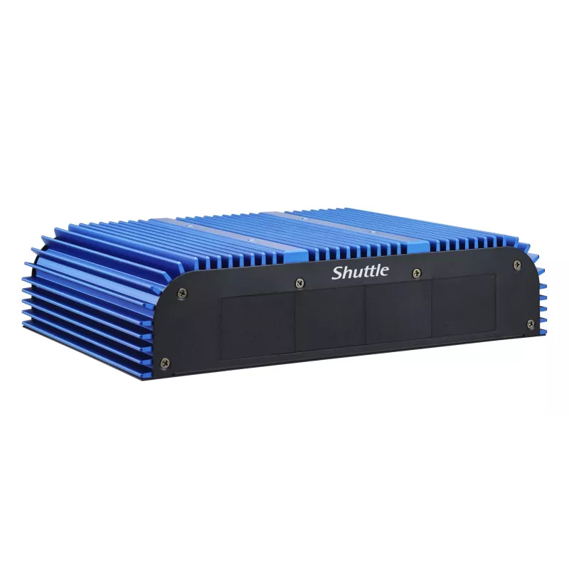 Shuttle BPCAL02-i5 pramoninis Box-PC, Core i5-1235U , 2x SO-DIMM, 2x LAN, 1x COM, 1xHDMI,4x USB, be ventiliatoriaus, 24/7 nuolatinis veikimas