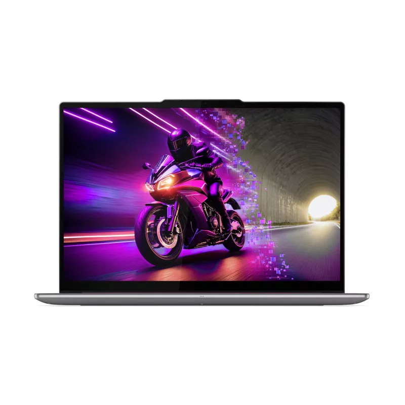 Lenovo Yoga Pro 9 16IAH10 Intel Core Ultra 9 285H Nešiojamasis kompiuteris 40,6 cm (16 colių) Jutiklinis ekranas 3.2K 32 GB LPDDR5x-SDRAM 1 TB SSD NVIDIA GeForce RTX 5060 Wi-Fi 7 (802.11be) Windows 11 Pro Vokiška Pilka