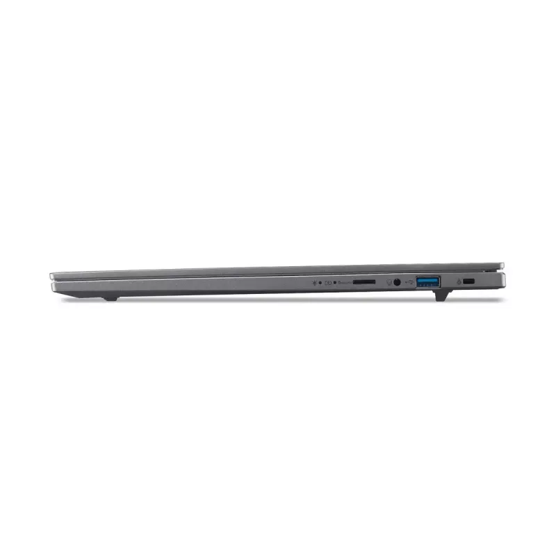 Nešiojamas kompiuteris Acer Aspire 16 AI A16-61M-R473 — 16 colių WUXGA+ ekranas, AMD Ryzen AI 5 330 3,4 GHz, 16 GB LPDDR5x, 512 GB SSD, Windows 11 Home, pilka