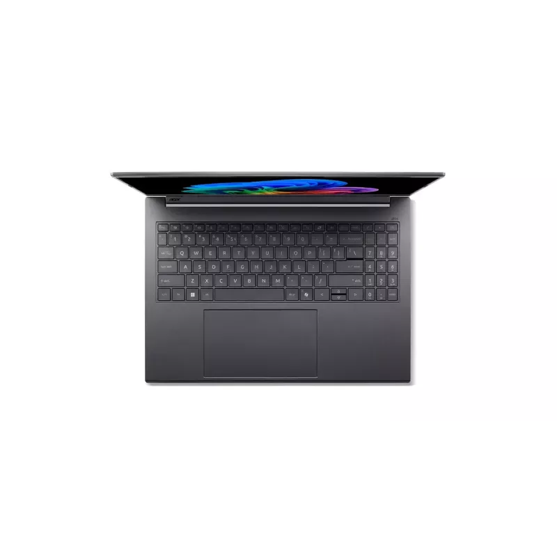 Nešiojamas kompiuteris Acer Aspire 16 AI A16-61M-R473 — 16 colių WUXGA+ ekranas, AMD Ryzen AI 5 330 3,4 GHz, 16 GB LPDDR5x, 512 GB SSD, Windows 11 Home, pilka