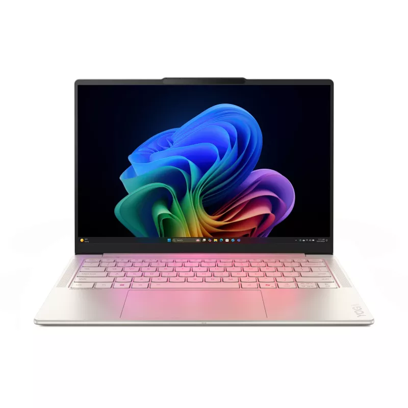 Lenovo Yoga plonas 7 14ILL10 Copilot+ PC Intel Core Ultra 5 226V Nešiojamasis kompiuteris 35,6 cm (14 colių) WUXGA 16 GB LPDDR5x-SDRAM 512 GB SSD Wi-Fi 7 (802.11be) Windows 11 Home Vokiška pilka spalva