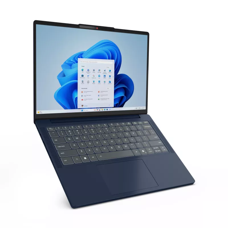 Nešiojamasis kompiuteris Lenovo IdeaPad plonas 3 14IRH10 Intel® Core™ i5 i5-13420H 35,6 cm (14 colių) WUXGA 24 GB DDR5-SDRAM 512 GB SSD Wi-Fi 7 (802.11be) Windows 11 Home vokiška klaviatūra mėlynas