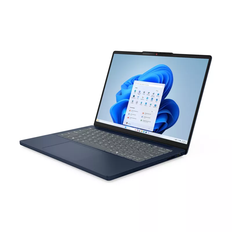 Nešiojamasis kompiuteris Lenovo IdeaPad plonas 3 14IRH10 Intel® Core™ i5 i5-13420H 35,6 cm (14 colių) WUXGA 24 GB DDR5-SDRAM 512 GB SSD Wi-Fi 7 (802.11be) Windows 11 Home vokiška klaviatūra mėlynas
