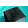 Skaitmeninis žadintuvas Philips TAR4600/10 juodas LCD maitinamas iš tinklo / baterijų