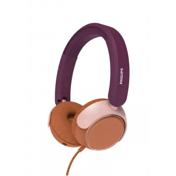 Philips 2000 serijos TAK2000MP/00 ausinės / laisvų rankų įranga Laidinės Ant galvos Skambučiai / Muzika USB-C Oranžinė, Violetinė, Rožinė
