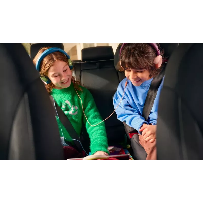 Philips 2000 serijos TAK2000MP/00 ausinės / laisvų rankų įranga Laidinės Ant galvos Skambučiai / Muzika USB-C Oranžinė, Violetinė, Rožinė