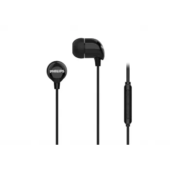 Philips TAE2146BK/00 ausinės / ausinės su mikrofonu Laidinės Į ausis įdedamos Skambučiai / muzika USB Type-C Juoda