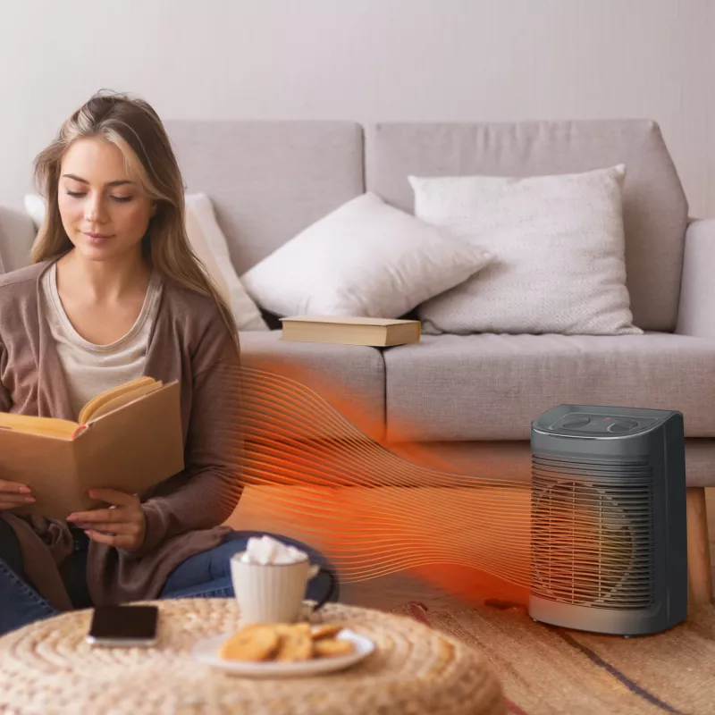 Rowenta Instant Comfort SO6511 patalpų pilkos spalvos 2200 W ventiliatorinis elektrinis šildytuvas
