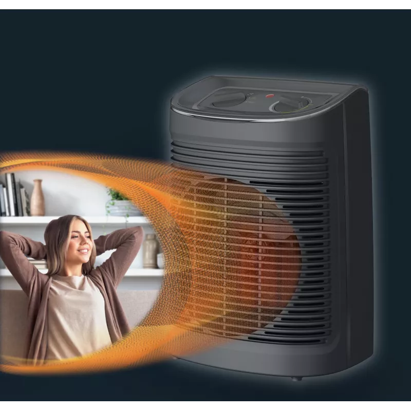 Rowenta Instant Comfort SO6511 patalpų pilkos spalvos 2200 W ventiliatorinis elektrinis šildytuvas