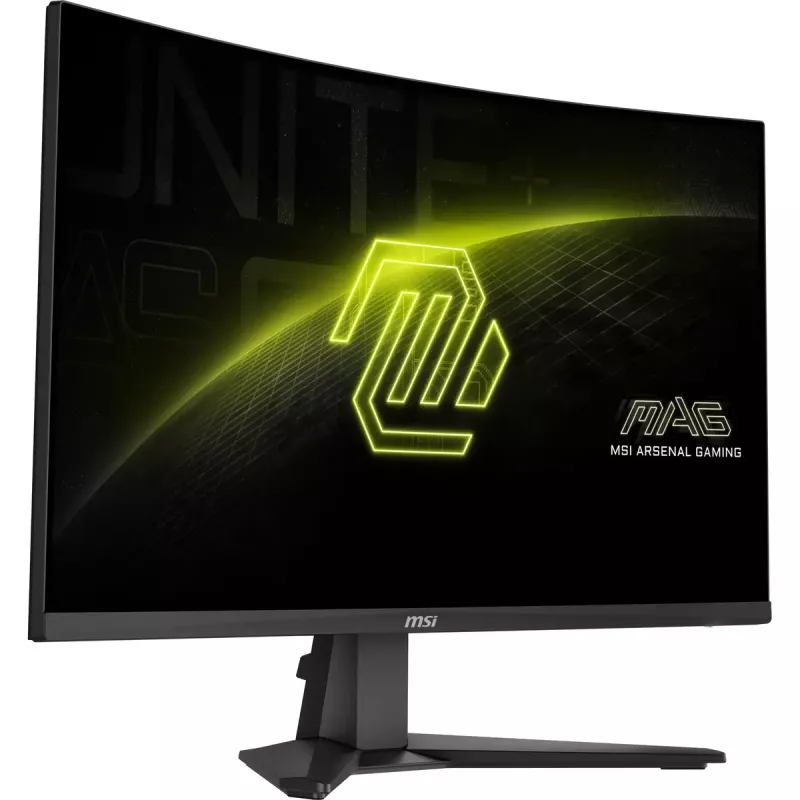 MSI MAG 276CF E20 monitorius 27 colių Full HD (1920x1080) Rapid VA LCD lenktas, 0,5 ms, 16:9, VESA, juodas
