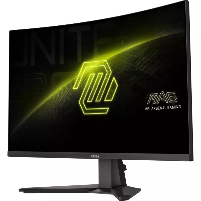 MSI MAG 276CF E20 monitorius 27 colių Full HD (1920x1080) Rapid VA LCD lenktas, 0,5 ms, 16:9, VESA, juodas