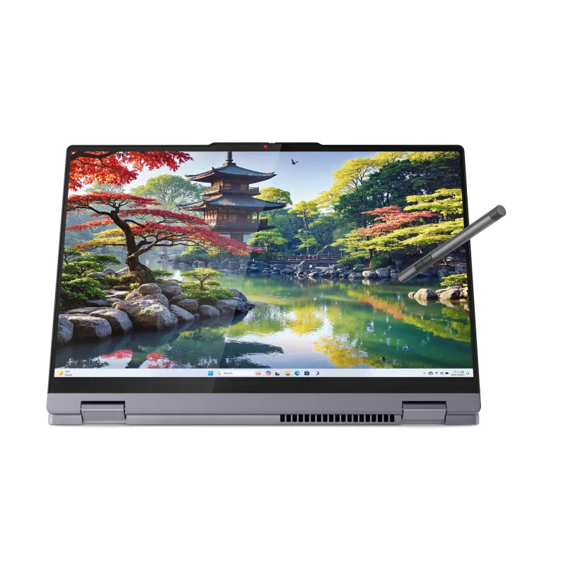 Lenovo IdeaPad 5 2-in-1 16IAL10 Intel Core Ultra 5 225U hybridinis (2-i-1) 40,6 cm (16 colių) lietimui jautrus ekranas WUXGA 16 GB LPDDR5x-SDRAM 1 TB SSD Wi-Fi 7 (802.11be) Windows 11 Home vokiška pilka