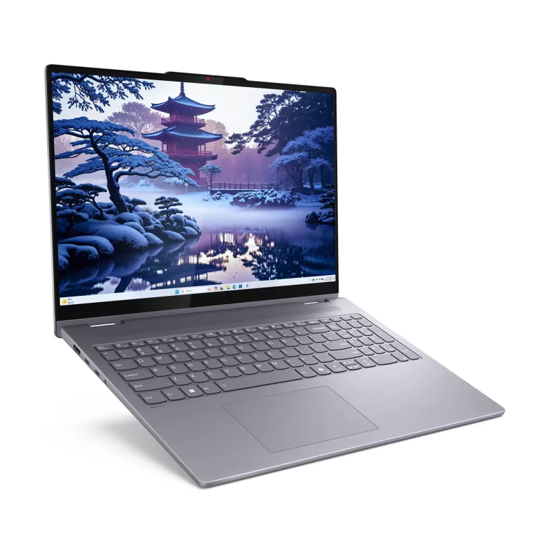 Lenovo IdeaPad 5 2-in-1 16IAL10 Intel Core Ultra 5 225U hybridinis (2-i-1) 40,6 cm (16 colių) lietimui jautrus ekranas WUXGA 16 GB LPDDR5x-SDRAM 1 TB SSD Wi-Fi 7 (802.11be) Windows 11 Home vokiška pilka