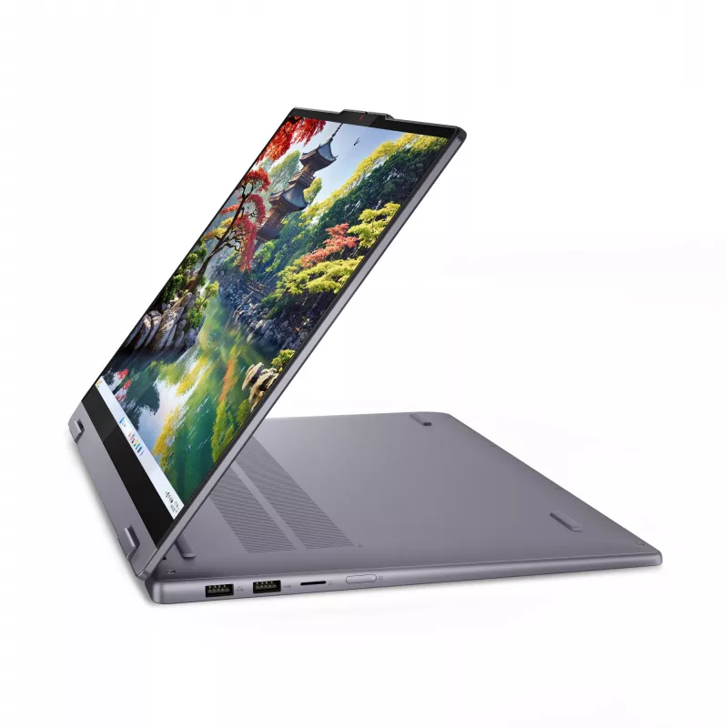 Lenovo IdeaPad 5 2-in-1 16IAL10 Intel Core Ultra 5 225U hybridinis (2-i-1) 40,6 cm (16 colių) lietimui jautrus ekranas WUXGA 16 GB LPDDR5x-SDRAM 1 TB SSD Wi-Fi 7 (802.11be) Windows 11 Home vokiška pilka