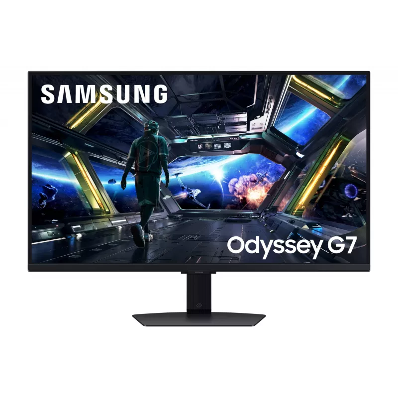 Samsung G70F kompiuterio monitorius 68,6 cm (27 colių) 3840 x 2160 pikselių 4K Ultra HD LCD juodas