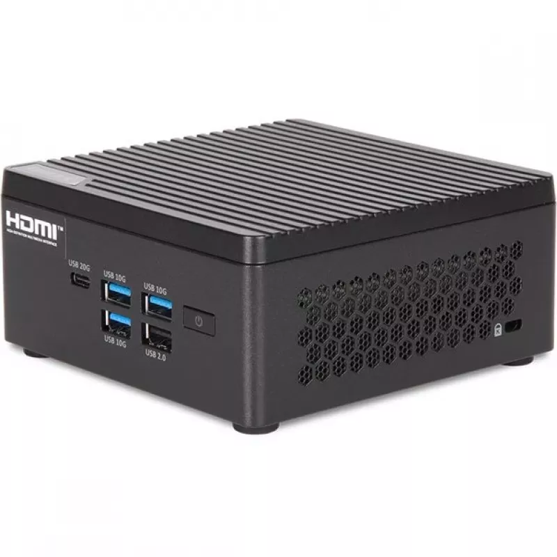 TERRA Micro 6100V1 Intel Core Ultra 5 125H 16 GB DDR5-SDRAM 500 GB SSD Windows 11 Pro mikrokompiuteris Mini kompiuteris juodas