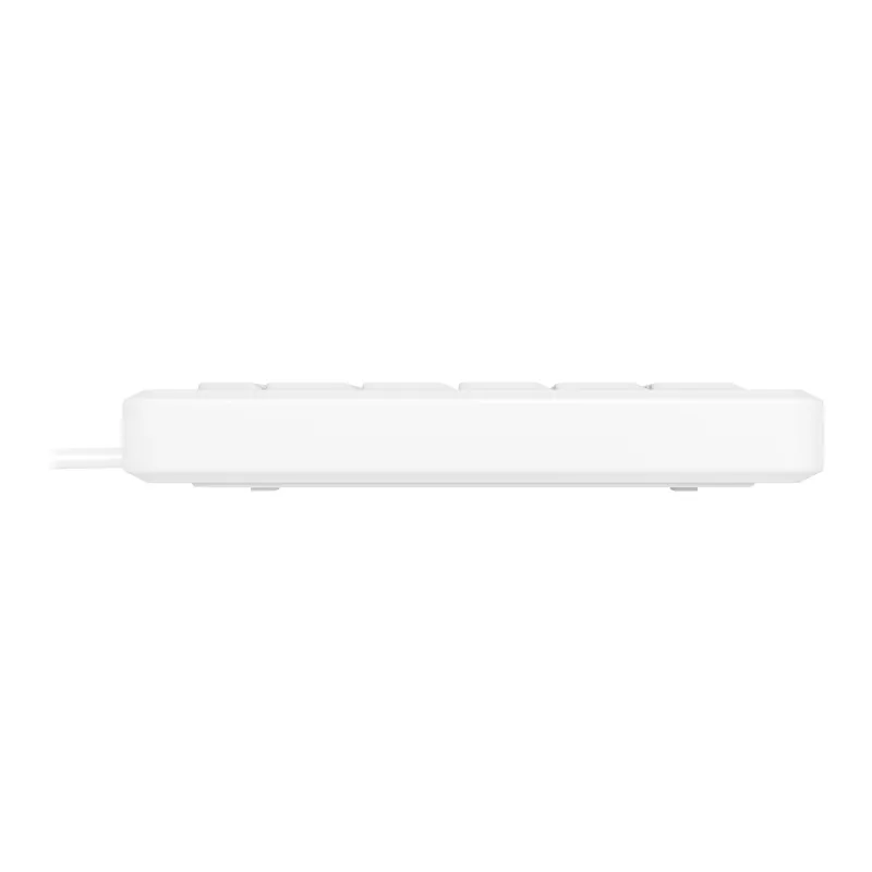 Contour Design Active Key Contour ClassicClean medicininė klaviatūra IP68 kompaktiška laidinė balta DE C7000