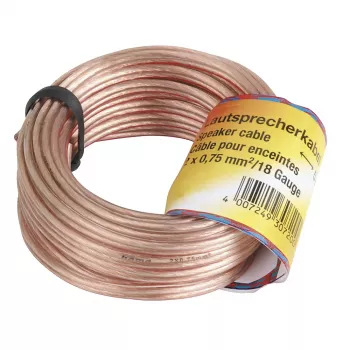 Hama 00205141 garso kabelis 10 m Varinis, Skaidrus