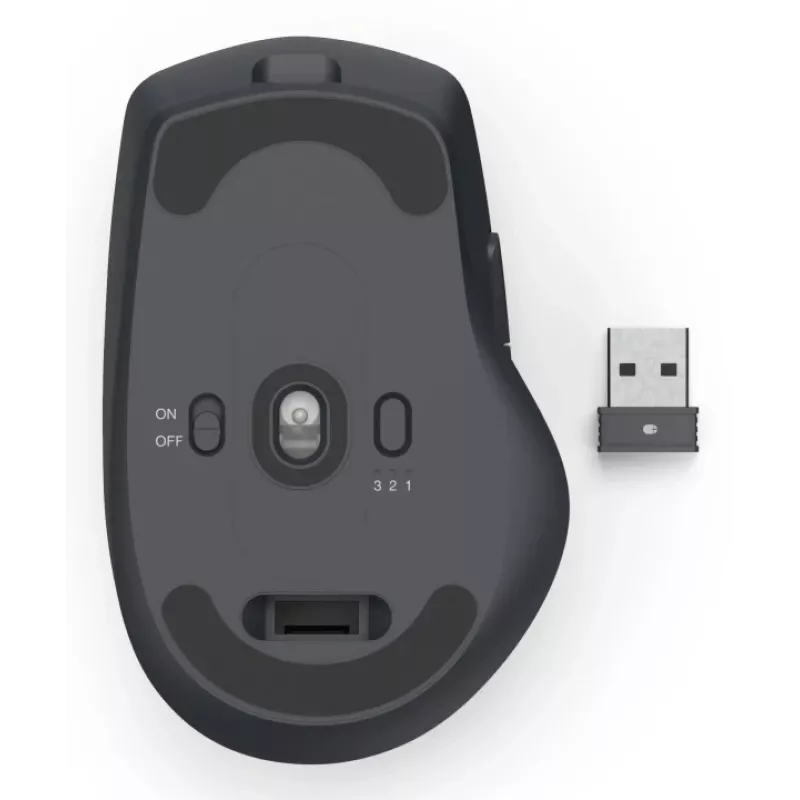 Hama WM-800 pelė Biurui Dešiniarankiams RF Belaidė + Bluetooth Optinė 3200 DPI