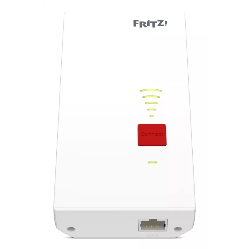 Tinklo kartotuvas FRITZ Repeater 2700 Dviejų dažnių juostų 125 Mbit/s Baltas