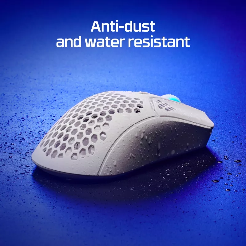 HyperX Pulsefire Haste – belaidis žaidimų pelė (balta)