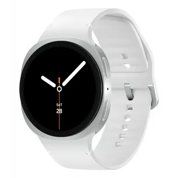 Samsung SM-L335FZSAEUB išmanusis / sportinis laikrodis 3,81 cm (1,5 colio) AMOLED 44 mm skaitmeninis 480 x 480 pikselių jutiklinis ekranas sidabrinis Wi-Fi GPS (palydovinis)